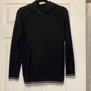 Lululemon knitted black hoodie- size 4
